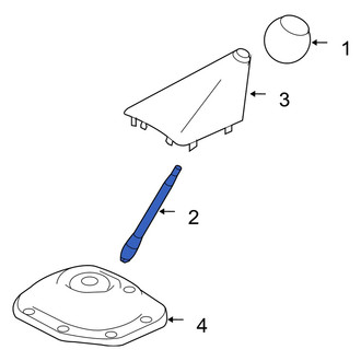 Dodge OE - Manual Transmission Shift Lever