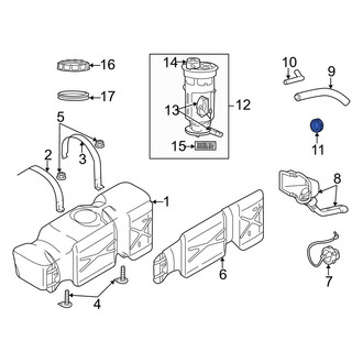 Dodge OE - Fuel Filler Hose Clamp