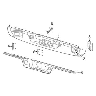 Dodge OE - Rear Bumper - Bumper & Components (1500)