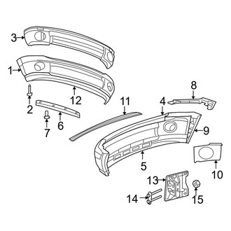 Dodge OE - Front Bumper - Bumper & Components (With Body Color), (Mega Cab)