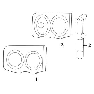 Dodge OE - Front Lamps - Headlamp Components (Mega Cab)