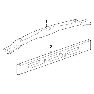 NEW FRONT RADIATOR Support For 2019-2022 Dodge Ram 1500 Replacement