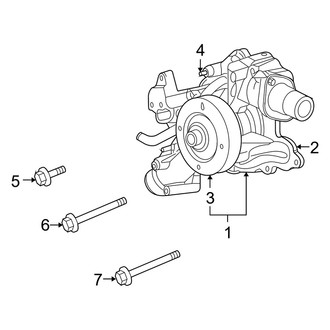 Dodge OE - Cooling - Water Pump (Mega Cab 5.7L)
