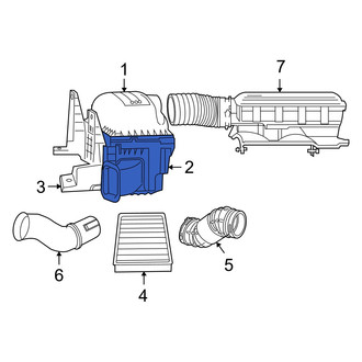 Dodge OE - Upper Air Filter Housing