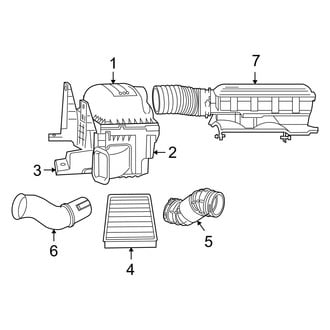 Dodge OE - Engine - Air Intake (Mega Cab 5.7L)