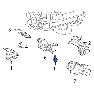 Dodge OE - Automatic Transmission Mount Bolt