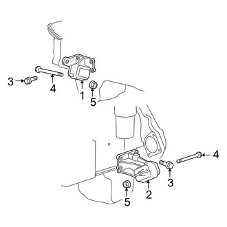 Dodge OE - Engine & Transmission Mounting (Mega Cab RWD 5.9L)