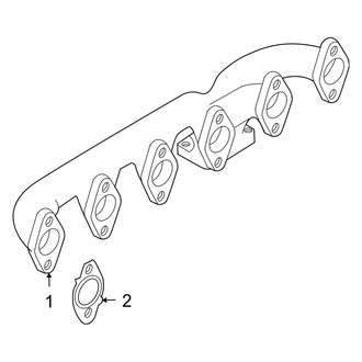 Dodge OE - Exhaust System - Manifold (Mega Cab 5.7L)