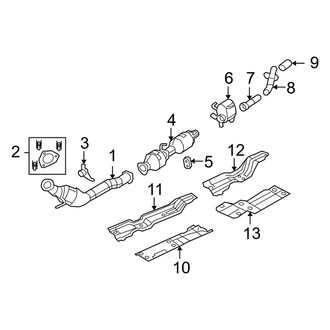 Dodge OE - Exhaust System - Exhaust Components (2500 Mega Cab 6.7L)