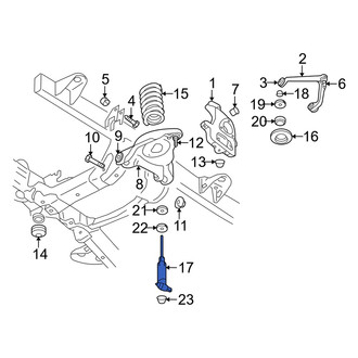 Dodge OE - Front Suspension Shock Absorber