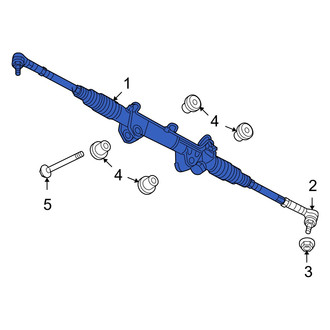 Dodge OE - Rack and Pinion Assembly