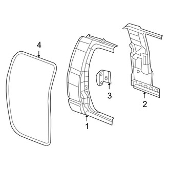 Dodge OE - Cab - Side Panel & Components (Mega Cab)
