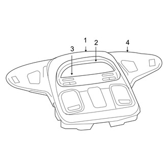 Dodge OE - Overhead Console (Mega Cab)