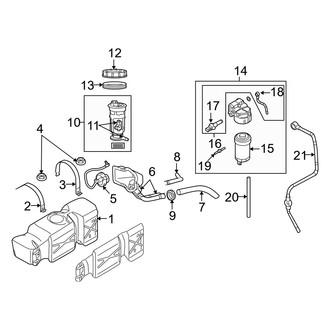 Dodge OE - Fuel System Components (2500 Mega Cab 6.7L)