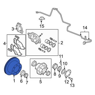 Dodge OE - Rear Disc Brake Rotor