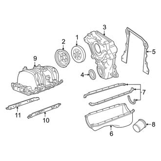 Dodge OE - Engine Parts (1500 Laramie / Sport / ST / WS 3.9L)