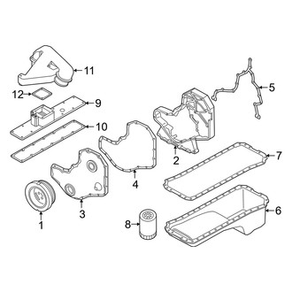 Dodge OE - Engine Parts (2500 / 3500 Base Diesel)