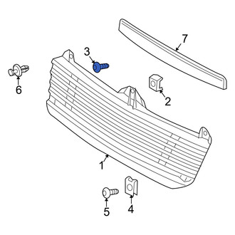 Dodge OE - Spare Tire Carrier Screw