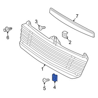 Dodge OE - Grille Nut