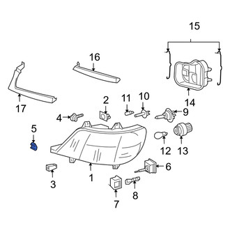 Dodge OE - Grille Nut