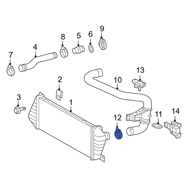 Intercooler Pipe Clamp