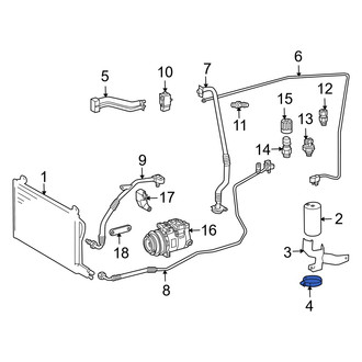 Dodge OE - A/C Accumulator Clamp