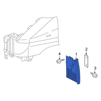 Dodge OE - Front Right Mud Flap