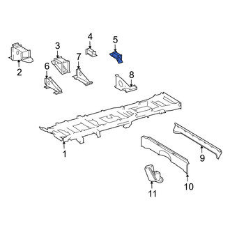 Dodge OE - Center Left Frame Rail Bracket