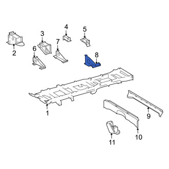 Dodge OE - Center Left Frame Rail Bracket