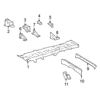 Dodge OE - Frame & Components (Standard Passenger Van)