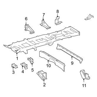 Dodge OE - Frame & Components (3500 Standard Cargo Van 140.0" Wheelbase)