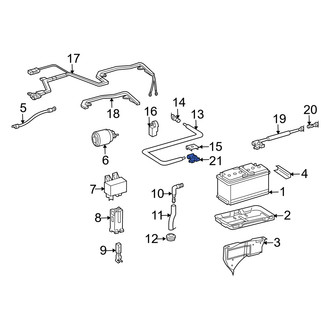 Dodge OE - Battery Cable Terminal End
