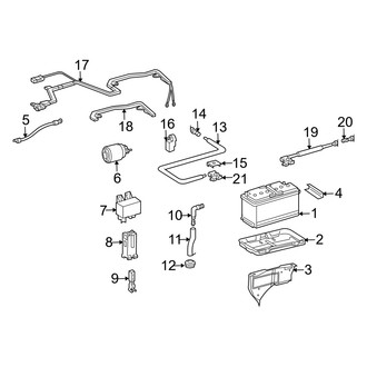 Dodge OE - Electrical - Battery (Standard Cargo Van / Standard Passenger Van)