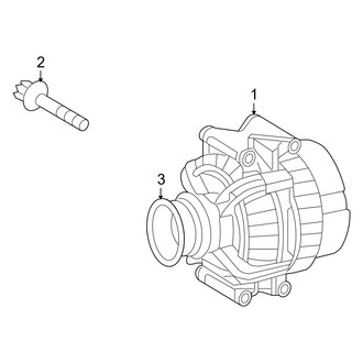 Dodge OE - Electrical - Alternator (Standard Cargo Van / Standard Passenger Van)
