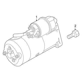 Dodge OE - Electrical - Starter (Standard Cargo Van / Standard Passenger Van)