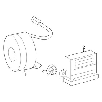 Dodge OE - Electrical Components (Reverse Sensing System), (Standard Cargo Van / Standard Passenger Van)