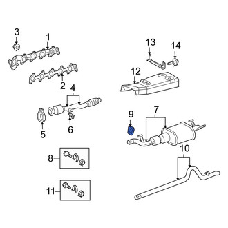 Dodge OE - Exhaust System Hanger