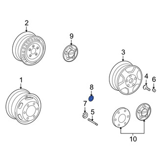 Dodge OE - Tire Valve Stem Washer