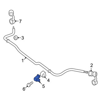 Dodge OE - Front Suspension Stabilizer Bar Bracket