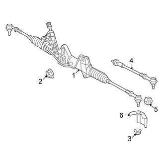 Dodge OE - Steering Gear & Linkage (2500 Standard Cargo Van / Standard Passenger Van)
