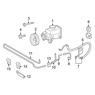 Dodge OE - Steering Gear & Linkage - Pump & Hoses (Standard Cargo Van / Standard Passenger Van)
