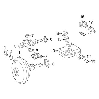 Dodge OE - Cowl - Components on Dash Panel (Standard Cargo Van / Standard Passenger Van)