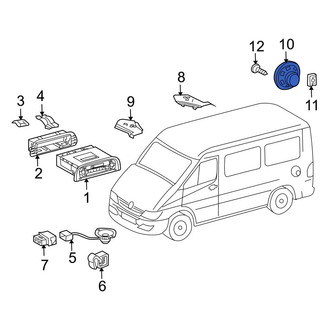 Dodge OE - Rear Speaker