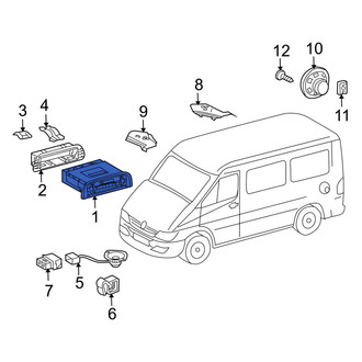 Dodge OE - Radio Control Unit