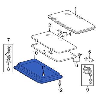 Dodge OE - Right Sunroof Frame
