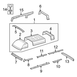 Dodge OE - Roof & Components (With High Roof), (118.0" Wheelbase)