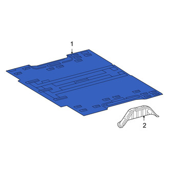 Dodge OE - Front Right Floor Pan