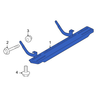 Dodge OE - Rear Bumper Step Pad
