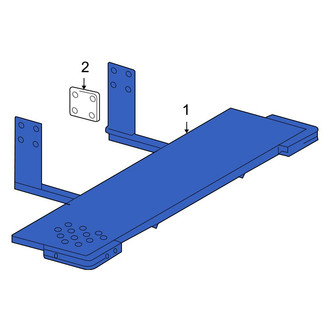 Dodge OE - Rear Bumper Step Pad