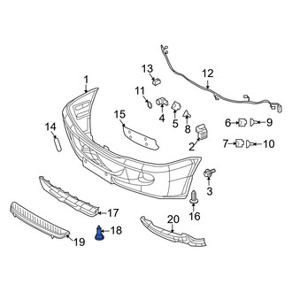 Dodge OE - Grille Bolt